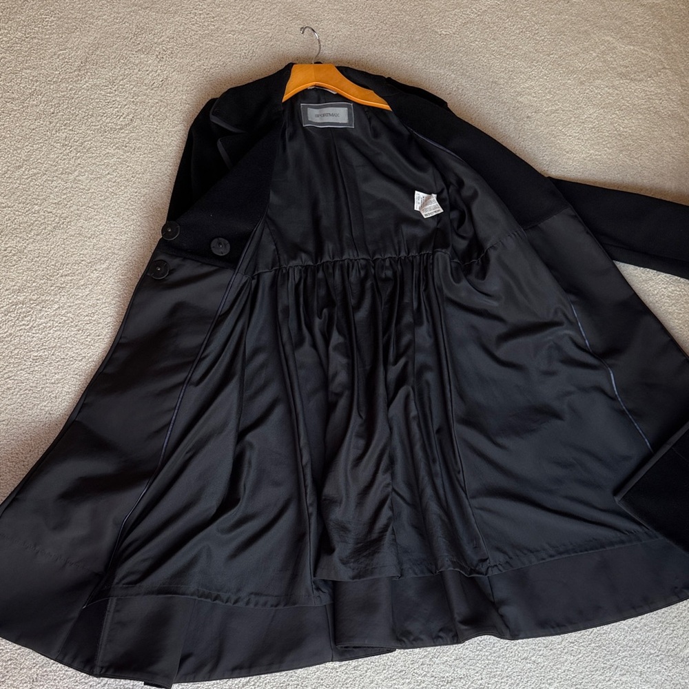 Sportmax Black Wool Coat - Picture 10 of 11